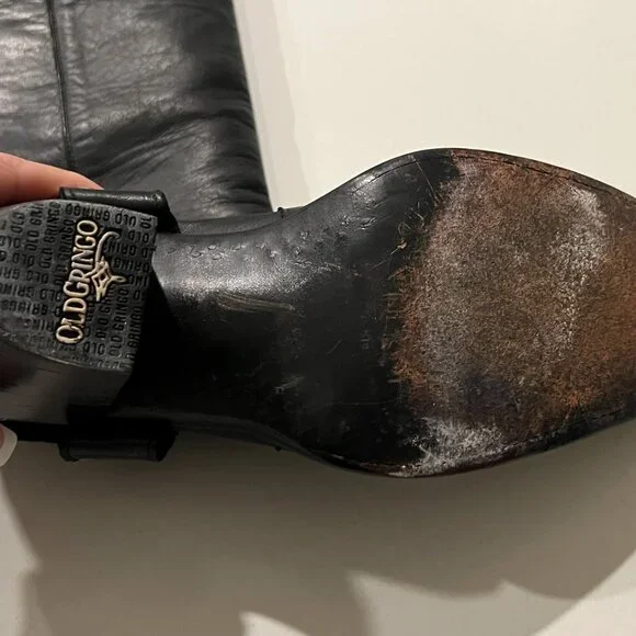 Classic RARE Old Gringo Tall Harness Boot Size 8 - Picture 6 of 16